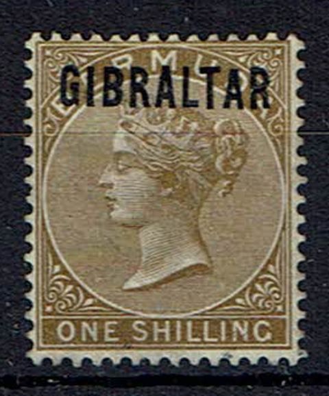 Image of Gibraltar SG 7 MM British Commonwealth Stamp